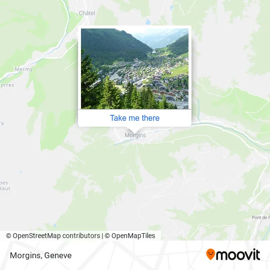 Morgins map