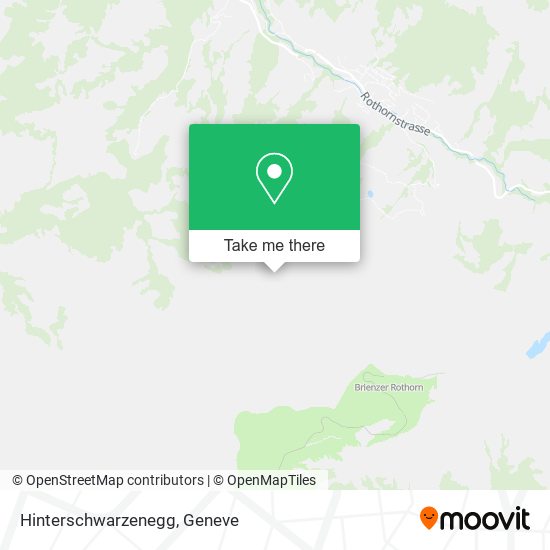 Hinterschwarzenegg map