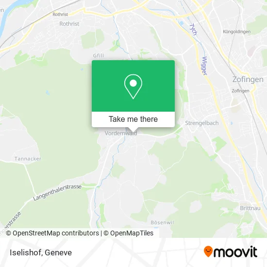 Iselishof map