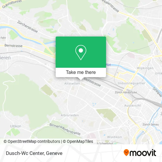 Dusch-Wc Center map