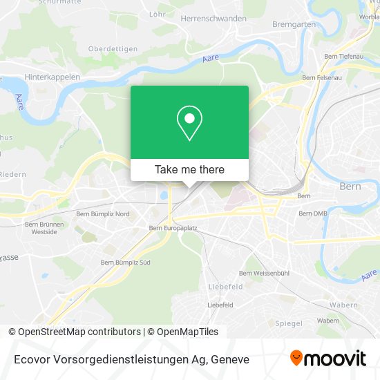 Ecovor Vorsorgedienstleistungen Ag map