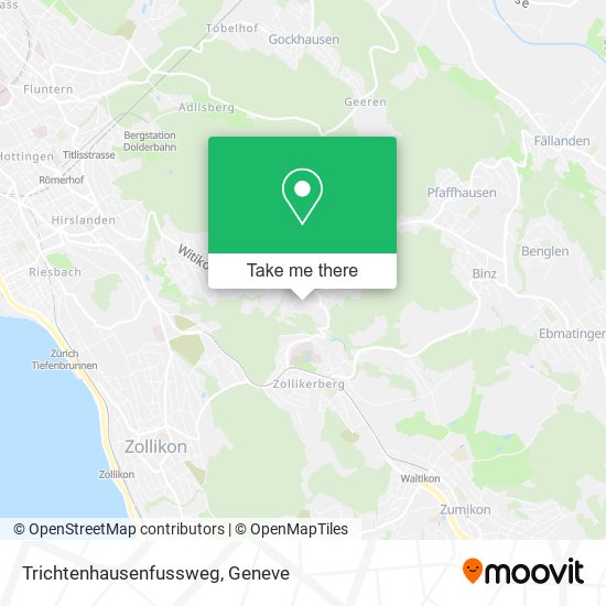 Trichtenhausenfussweg map