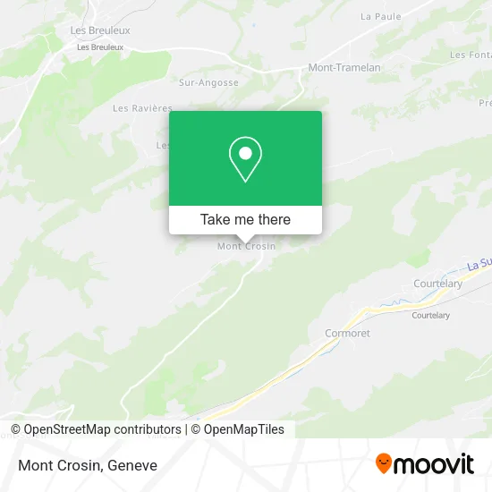 Mont Crosin map