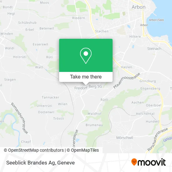 Seeblick Brandes Ag map