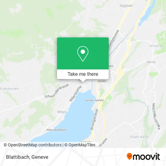 Blattibach map