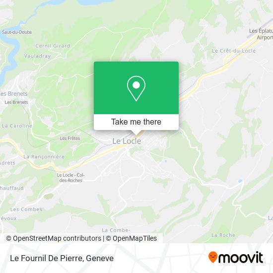 Le Fournil De Pierre map