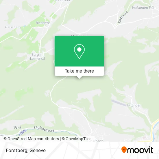 Forstberg map