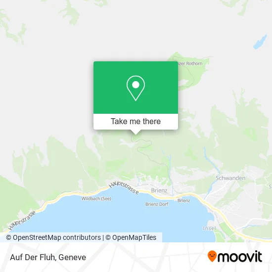 Auf Der Fluh map