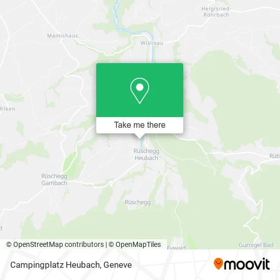Campingplatz Heubach map