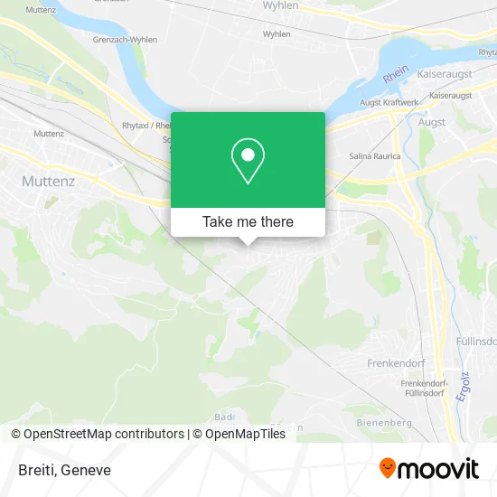 Breiti map