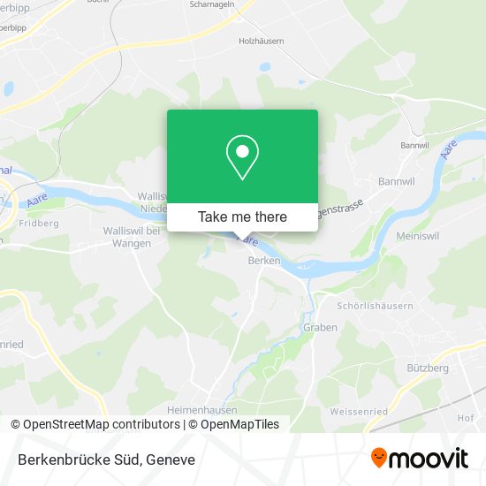 Berkenbrücke Süd map