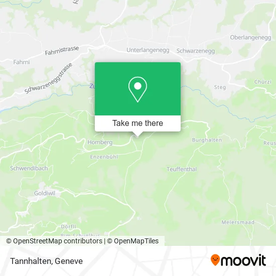 Tannhalten map