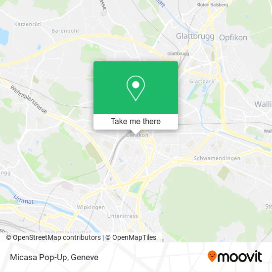 Micasa Pop-Up map