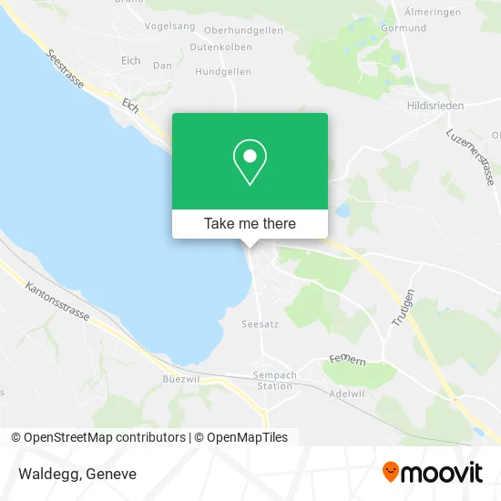 Waldegg map
