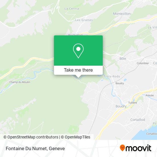 Fontaine Du Numet map