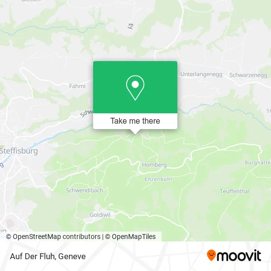Auf Der Fluh map