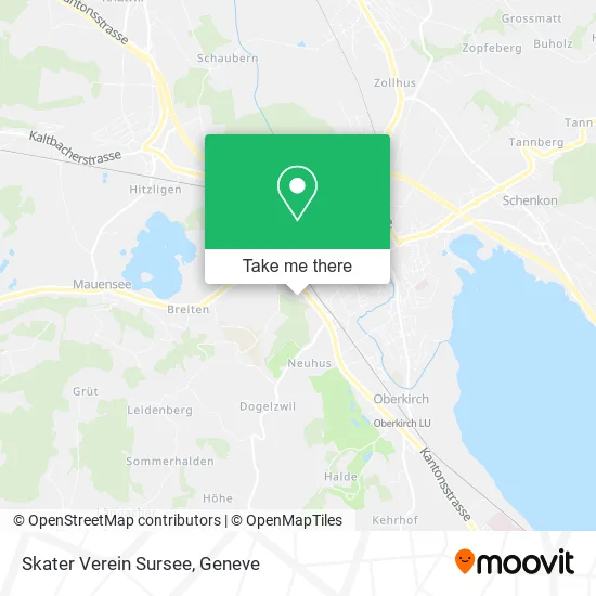 Skater Verein Sursee map