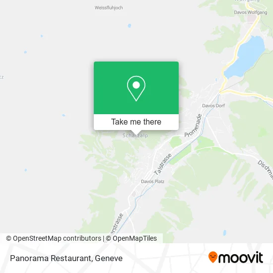 Panorama Restaurant map