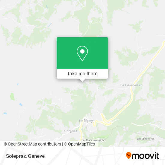 Solepraz map