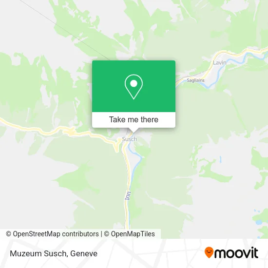 Muzeum Susch map