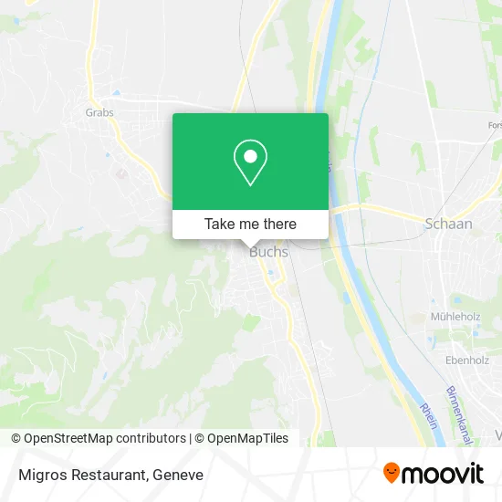 Migros Restaurant map