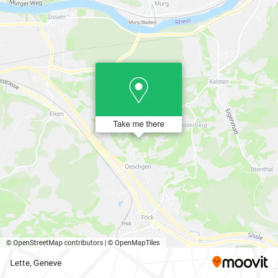 Lette map