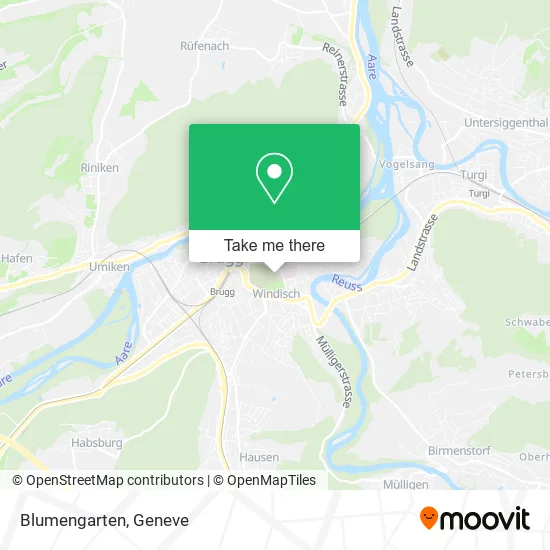 Blumengarten map