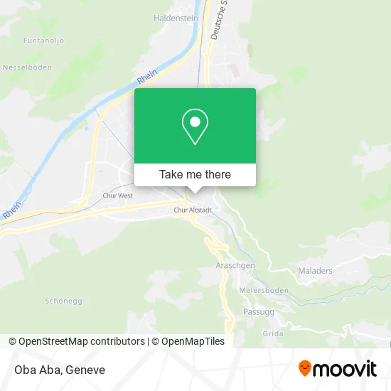 Oba Aba map