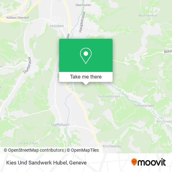 Kies Und Sandwerk Hubel map