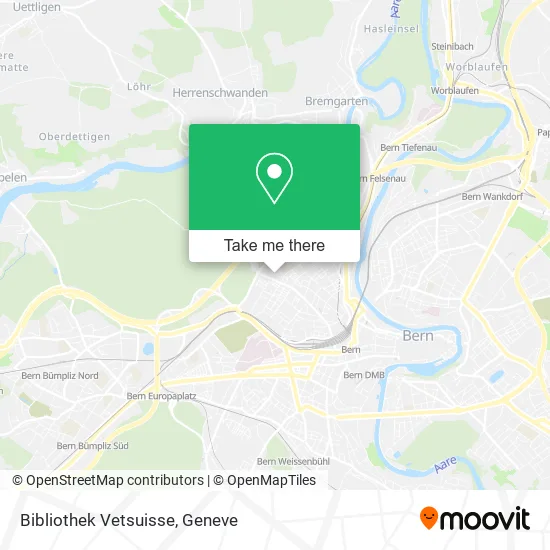 Bibliothek Vetsuisse map