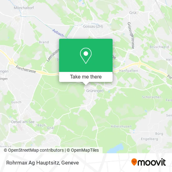 Rohrmax Ag Hauptsitz map