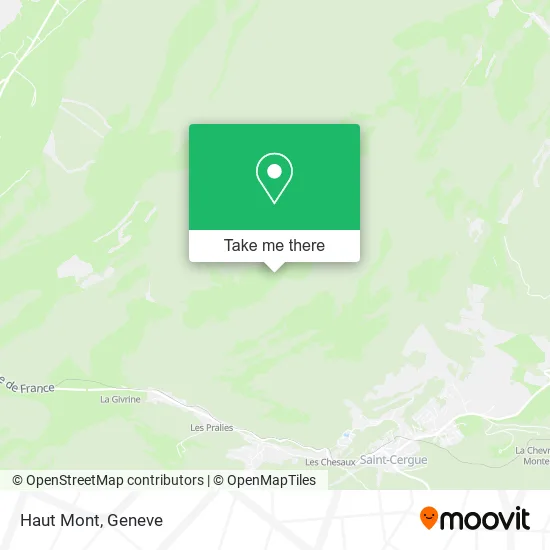 Haut Mont map