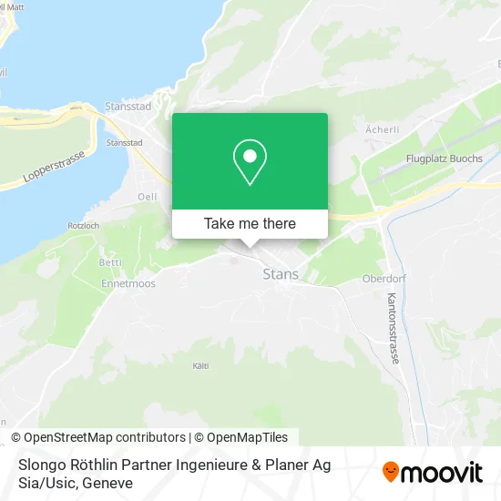 Slongo Röthlin Partner Ingenieure & Planer Ag Sia / Usic map