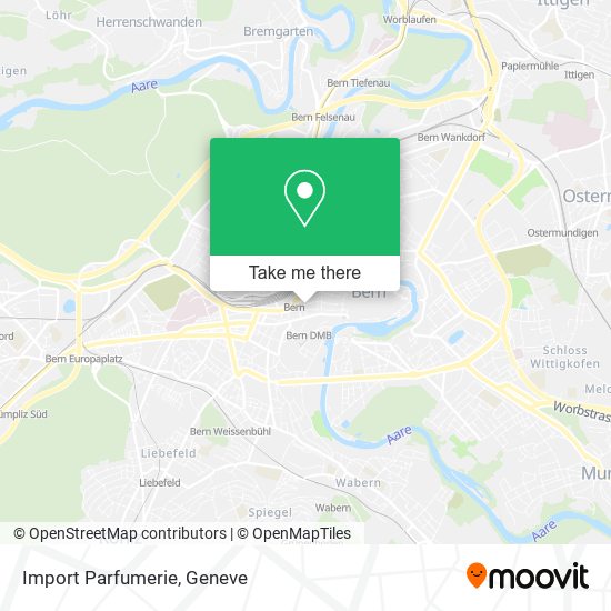Import Parfumerie map