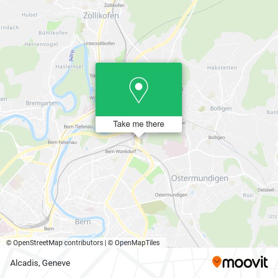 Alcadis map