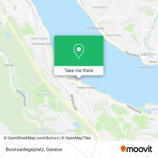 Bootsanlegeplatz map