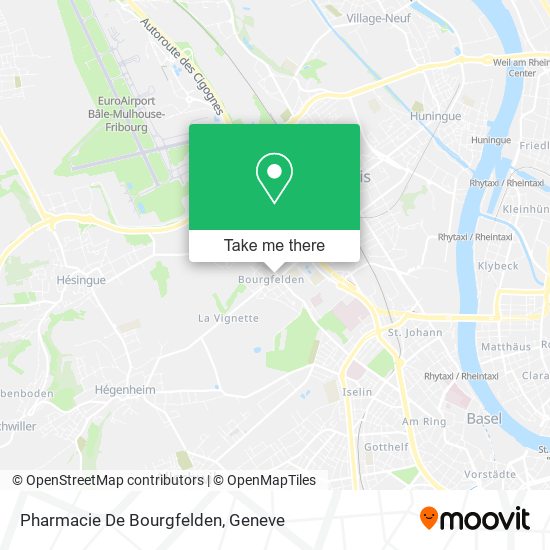 Pharmacie De Bourgfelden map