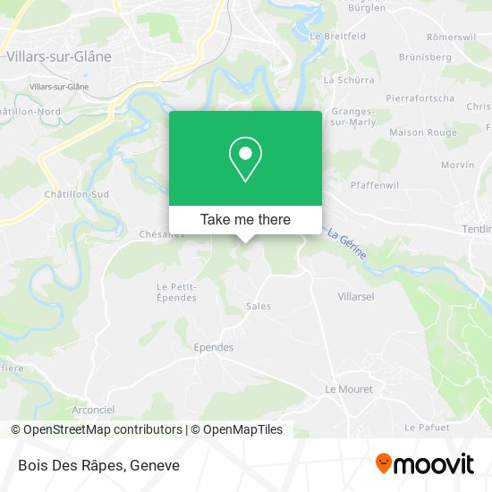 Bois Des Râpes map