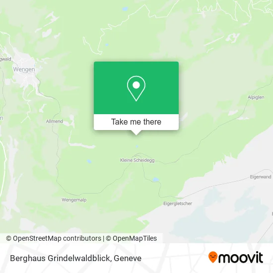 Berghaus Grindelwaldblick plan