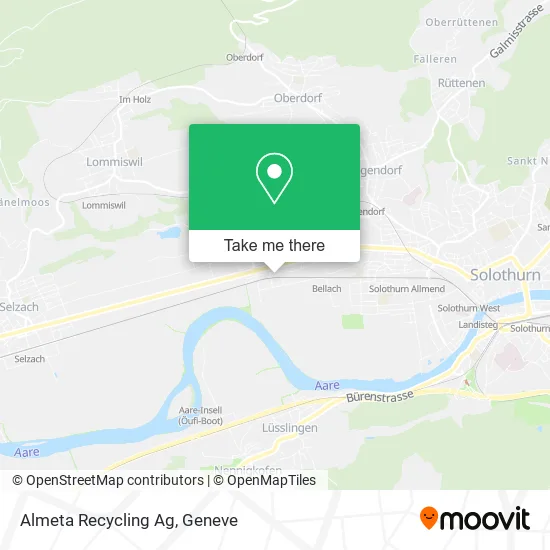 Almeta Recycling Ag map