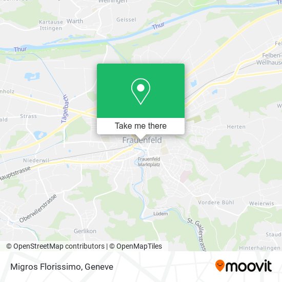 Migros Florissimo map