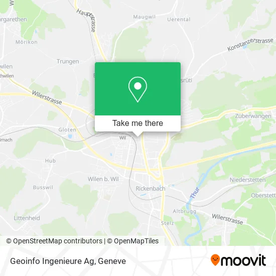 Geoinfo Ingenieure Ag map