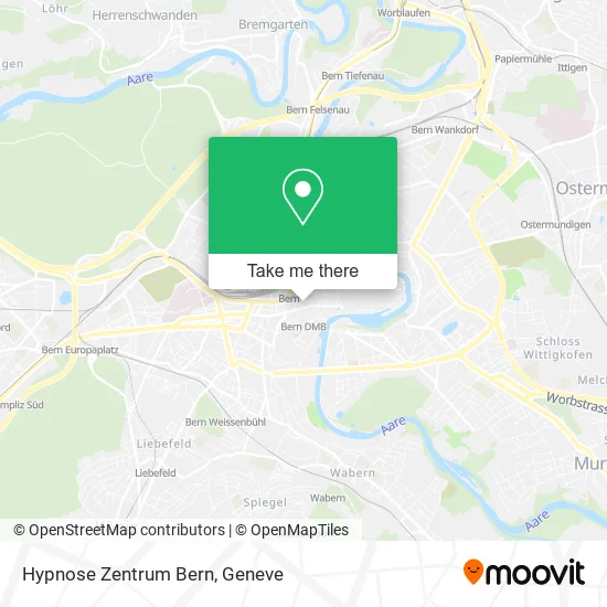 Hypnose Zentrum Bern map