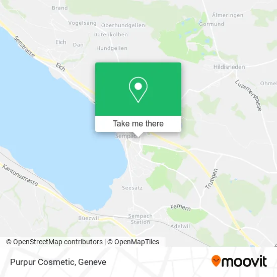 Purpur Cosmetic map