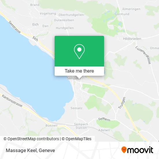 Massage Keel map