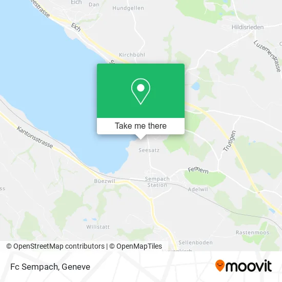 Fc Sempach map