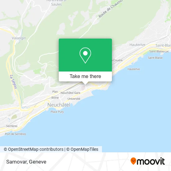 Samovar map