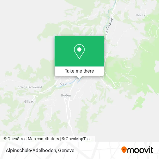 Alpinschule-Adelboden map