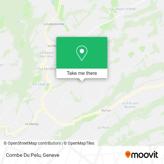 Combe Du Pelu map