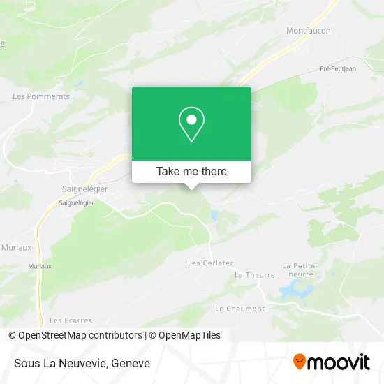 Sous La Neuvevie map